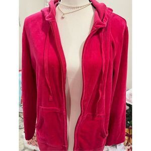 PINK VELOUR SWEATER  